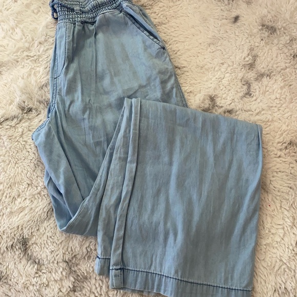 SO Blue Linen Pants - Picture 2 of 3